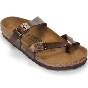 Graceful toffee birkenstocks online
